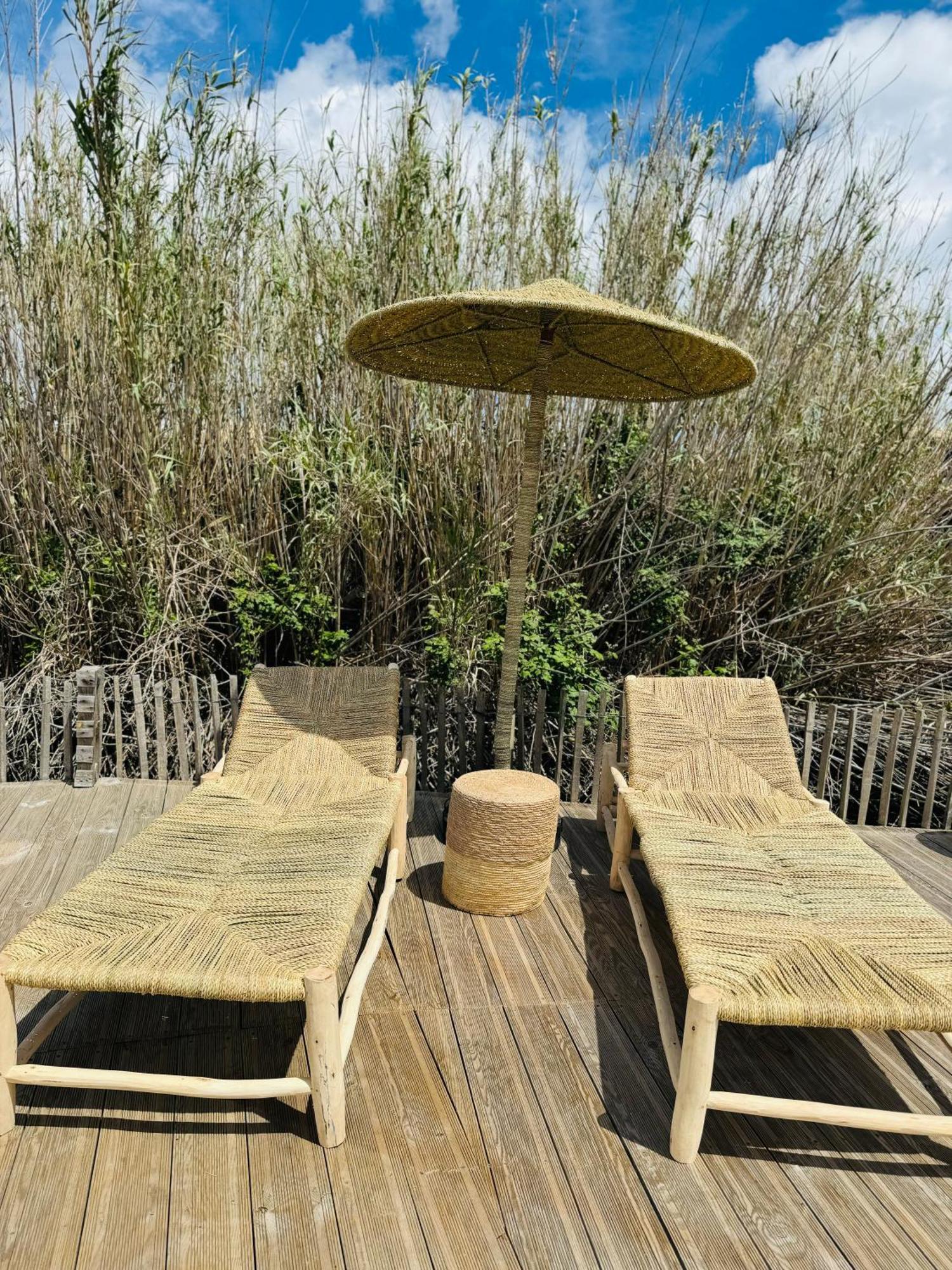 Cabane Le Flamant Avec Jardin, Piscine Et Parking Saintes-Maries-de-la-Mer Ngoại thất bức ảnh